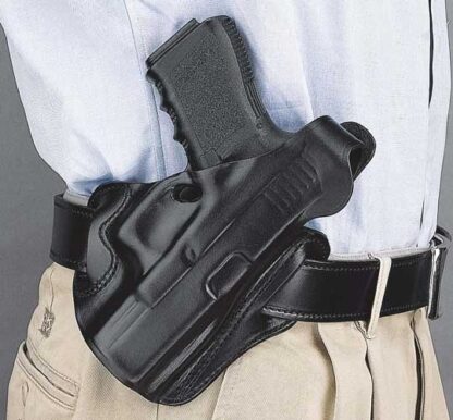 DESANTIS THUMB BREAK SCABBARD - RH OWB S&W SHLD 9 EZ BLK
