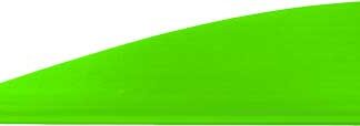 TAC VANES MATRIX 2.25" - SHIELD CUT GREEN 36 PACK