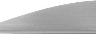 TAC VANES MATRIX 2.25" - SHIELD CUT GRAY 36 PACK