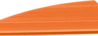 TAC VANES DRIVER 2.25" - ORANGE 36 PACK