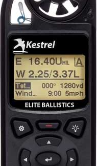 KESTREL 5700 ELITE W/APPLIED - BALLISTICS AND LINK BLACK