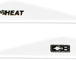 BOHNING HEAT VANE 2.5" - SOLID WHITE 36PK