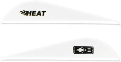BOHNING HEAT VANE 2.5" - SOLID WHITE 36PK