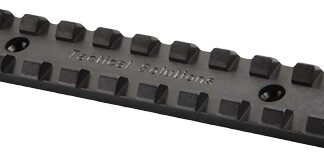 TACSOL SCOPE BASE BLACK - FITS RUGER 10/22