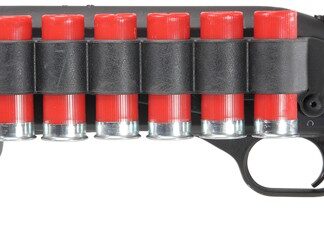 TACSTAR SIDESADDLE SHELL - CARRIER W/RAIL REMINGTON 12GA.