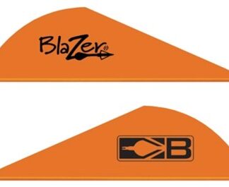 BOHNING BLAZER VANES - 2" SOLID NEON ORANGE 36PK