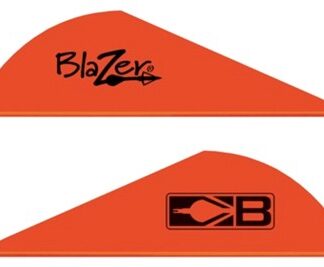BOHNING BLAZER VANES - 2" SOLID NEON RED 36PK