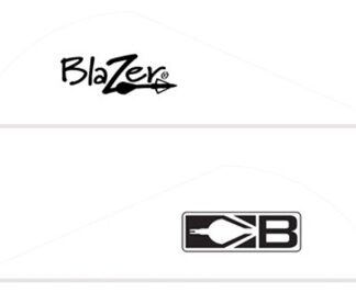 BOHNING BLAZER VANES - 2" SOLID WHITE 36PK