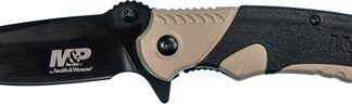 S&W KNIFE M&P M2.0 ULTRA GLIDE - 2.75" FOLDING BLADE BLACK/FDE