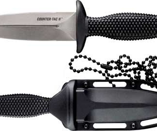 COLD STEEL COUNTER TAC II 3.3" - BOOT/BELT KNIFE SPEAR POINT