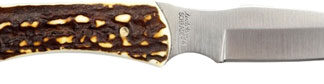 UNCLE HENRY KNIFE NEXT GEN - STAGLON 3.1" CAPER W/LTHR SHTH