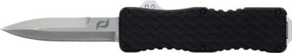 SCHRADE KNIFE UPROAR D/A OTF - 3" D2 BAYONET POINT BLACK/SS - Image 2