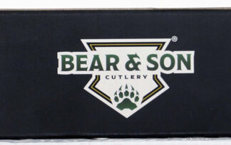 BEAR & SON BUTTERFLY KNIFE - 3.58" GALAXY/SS CLIP POINT