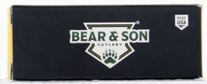 BEAR & SON BUTTERFLY KNIFE - 3.58" GALAXY/SS CLIP POINT