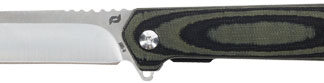 SCHRADE KNIFE LATERAL FOLDER - 3.25" AUS-10 OD GREEN/LAM