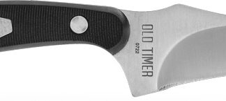 OLD TIMER KNIFE SHARPFINGER - 3.3" FIXED SS DELRIN W/SHEATH