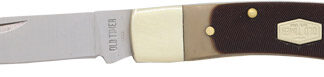 OLD TIMER KNIFE BEAR HEAD - 1-BLADE LOCKBACK 2.2" S/S DEL