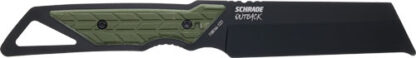 SCHRADE KNIFE OUTBACK CLEAVER - FIXED 3.6" BLACK/GREEN