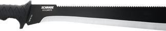 SCHRADE KNIFE DECIMATE SAWBACK - MACHETE 14.5" SS/BLACK