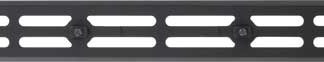 BOG 12" M-LOK ARCA-SWISS - TRIPOD PLATE MATTE BLACK
