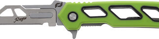SCHRADE KNIFE ISOLATE ENRAGE - 2.6" REPLCBL BLADE KNIFE GREEN