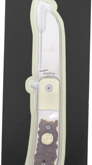 UNCLE HENRY KNIFE NEXT GEN - STAGLON 2.7" FOLDER WHARNCLIFE