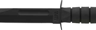 KA-BAR FULL SIZE BLACK KABAR - STRAIGHT EDGE 7" W/SHEATH