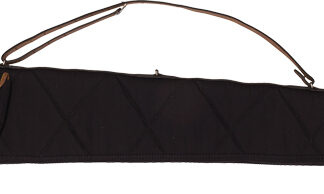 BROWNING LONA CANVAS GUN CASE - 52" BLACK/BROWN TRIM W/SLING