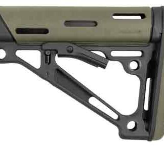 HOGUE AR-15 COLLAPSIBLE STOCK - OD GREEN RUBBER COMMERCIAL