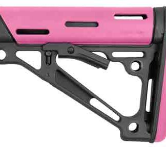 HOGUE AR-15 COLLAPSIBLE STOCK - PINK RUBBER MIL-SPEC