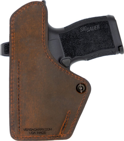 VERSACARRY COMPOUND CUSTOM IWB - HOLSTER POLY SF HELLCAT BROWN