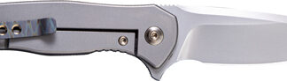 WE KNIFE KITEFIN 3.24" CARBON - FIBER/POLISHED BEAD BLAST