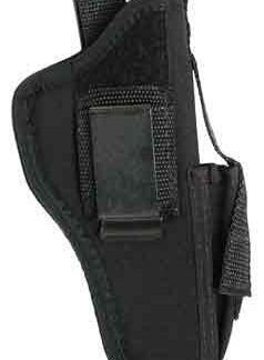 GUNMATE HIP HOLSTER AMBI #12 - LARGE AUTOS 4"-5" BLACK