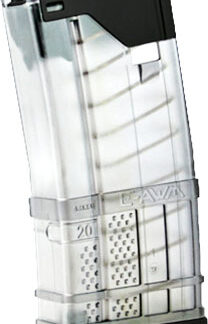 LANCER MAGAZINE L5AWM AR-15 - 5.56X45 20RD TRANSLUCENT CLEAR