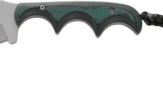 CRKT KERAMIN 2.31" FIXED PLAIN - EDGE FULL TANG BLADE
