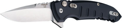 HOGUE X1 MICROFLIP 2.75" FOLDR - DROP POINT BLADE ALUMINUM BLK