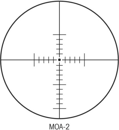SIGHTRON SCOPE SIII 6-24X50 LR - MOA ZERO STOP 30MM SF MATTE - Image 2