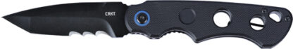 CRKT A.B.C. ALL. BASES. - COVERED. 3.39" BLK/BLK FOLDER