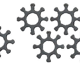 S&W 38 SUPER MOON CLIPS 8RD - 5 PACK