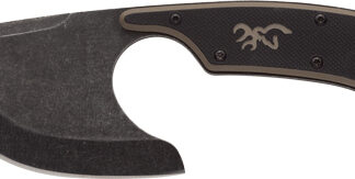 BROWNING KNIFE CUTOFF SKINNER - 2.5" BLADE BLACK W/SHEATH