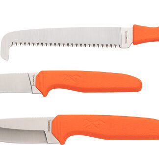 BROWNING KNIFE SHARP RIDGE 3PC - COMBO W/NYLON SHEATH