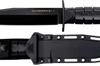 COLD STEEL LEATHERNECK SF - 6.75" D2 STEEL PLAIN EDGE BLD