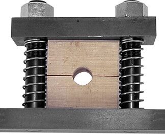 WHEELER BARREL VISE WITH - 3 OAK BUSHINGS