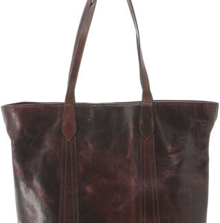 CAMELEON GAIA CONCEAL CARRY - PURSE OPEN TOTE BROWN LEATHER