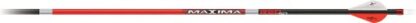 CARBON EXPRESS ARROW MAXIMA - RED SD 400 W/2" VANES 6PK