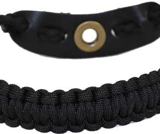 EASTON DIAMOND WRIST SLING - PARACORD DELUXE BLACK
