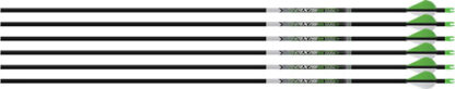 EASTON ARROW AXIS 5MM 400 - 6-PACK W/ 2" BLAZER VANES