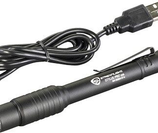 STREAMLIGHT STYLUS PRO USB - LIGHT WHITE LED W/POCKET CLIP