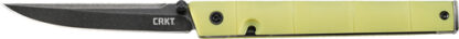 CRKT CEO BAMBOO 3.11" STONEWSH - FINE EDGE BLADE NYLON HANDLE - Image 3