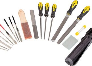 WHEELER FILE SET PROFESSIONAL - GUNSMITHING W/STORAGE POUCH